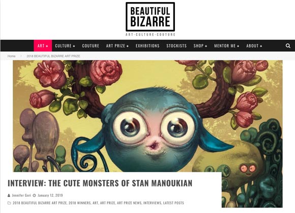 Stan Manoukian - Mini Encyclopedia of Monsters